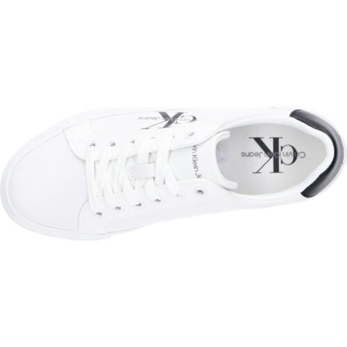 damske tenisky CALVIN KLEIN YW0YW00821 BOLD VULC FLATFORM YBR BRIGHT WHITE BLACK 3