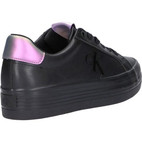 CALVIN KLEIN DAMSKE TENISKY FLATFORM VULC BLACK AMETHYST 11 damske tenisky cierne CALVIN KLEIN YW0YW01144 BOLD VULC FLATF 0GU BLACK AMETHYST 2
