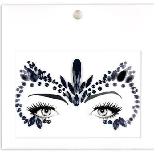 Samolepiace kamienky na tvár cat women makeup
