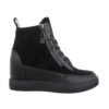 Dámske tenisky sneakers hightop klinove black