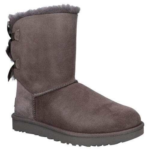 BOOTS UGG 1016225 BAILEY BOW II 130 GREY damske cizmy