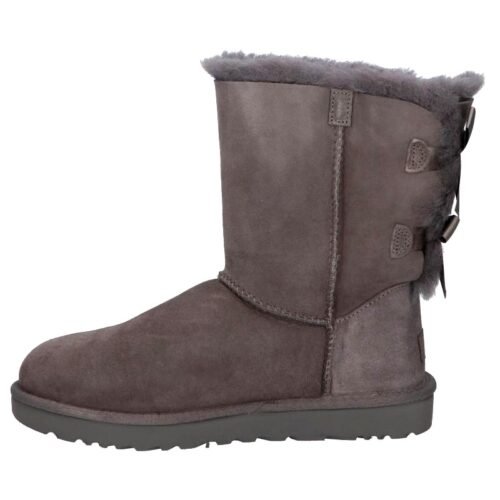 BOOTS UGG 1016225 BAILEY BOW II 130 GREY damske cizmy 1