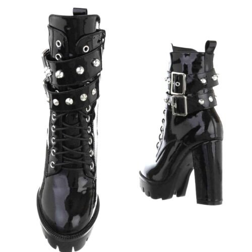 4309 black cizmy extra vysoky podpatok 2