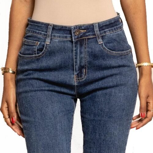 Push up slim jeans rifle modre 5681 1