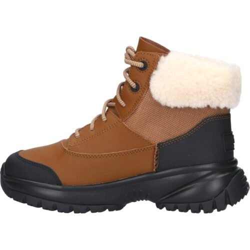 WOMAN BOOTS UGG 1130901 YOSE FLUFF V2 CHESTNUT topanky 1