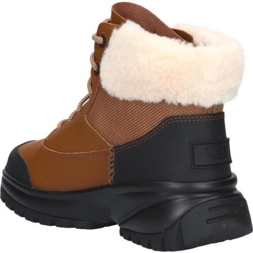 WOMAN BOOTS UGG 1130901 YOSE FLUFF V2 CHESTNUT topanky 3