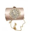 Kabelka večerná spoločenská pouch elegant satenova