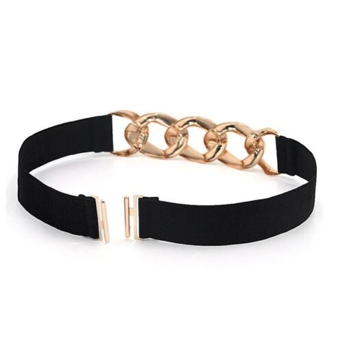 Damsky Opasok elasticky elegant chain retiazkovy - Image 2