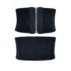 Damsky Opasok elasticky zips casual flexibilny