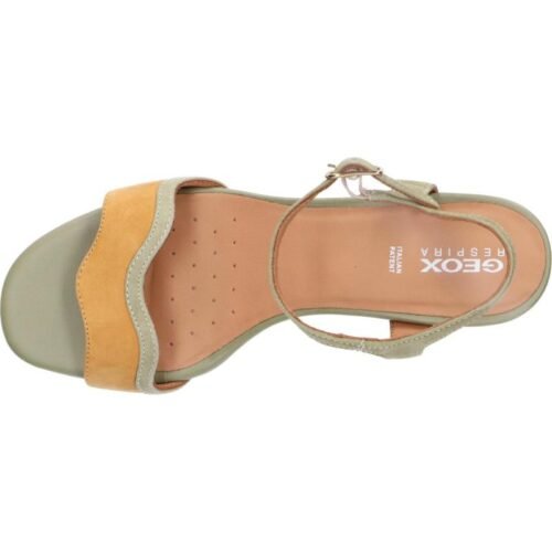 SANDALS GEOX D35RNE 00021 D NEW ERAKLIA 50 CE32N PISTACHIO MUSTARD sandale 3