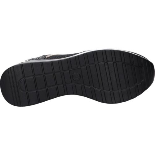 damske tenisky EXE EX2131 GLITTER BLACK klinove 3