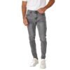 Pánske basic sive rifle Skinny šedé grey džínsy