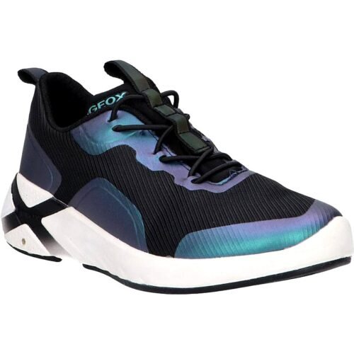 GEOX dámske sneakersy TRAINERS PLAYKIX BLACK iriscident