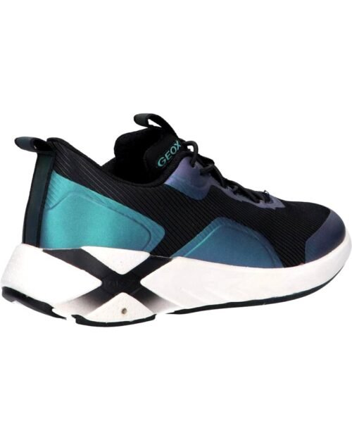 GEOX dámske sneakersy TRAINERS PLAYKIX BLACK iriscident - Image 3