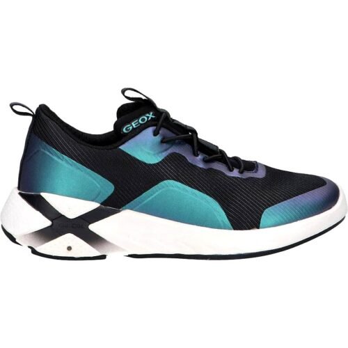 GEOX dámske sneakersy TRAINERS PLAYKIX BLACK iriscident