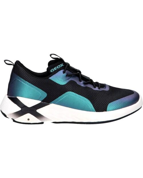 GEOX dámske sneakersy TRAINERS PLAYKIX BLACK iriscident