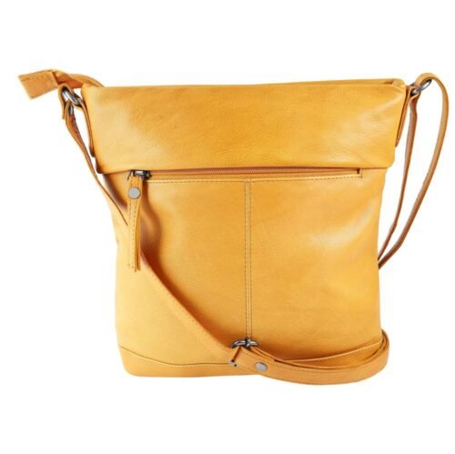 Damska Crossbody Taška cez rameno z pravej kože - Image 7
