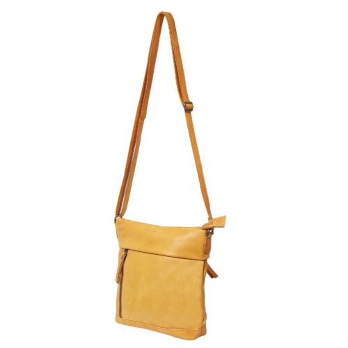 Damska Crossbody Taška cez rameno z pravej kože - Image 6