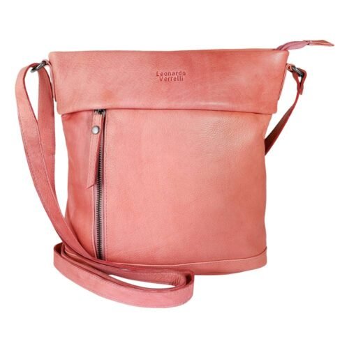 Damska Crossbody Taška cez rameno z pravej kože - Image 3