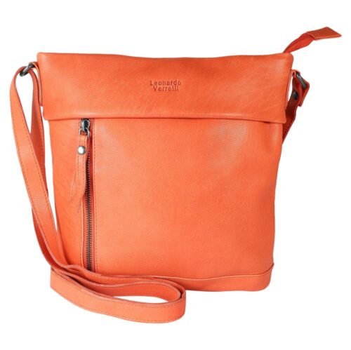 Damska Crossbody Taška cez rameno z pravej kože - Image 2