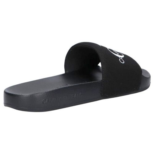 damske slapky WOMAN FLIP FLOPS CALVIN KLEIN YW0YW00103 SLIDE MONOGRAM BDS BLACK 2