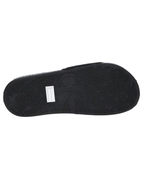 damske slapky WOMAN FLIP FLOPS CALVIN KLEIN YW0YW00103 SLIDE MONOGRAM BDS BLACK 4