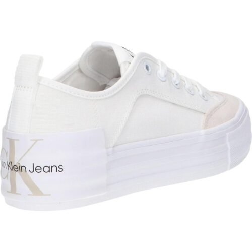 damske tenisky CALVIN KLEIN YW0YW00903 VULC FLATFORM BOLD 0LA WHITE ANCIENT WHITE 2