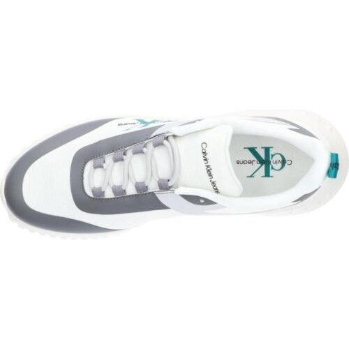 CALVIN KLEIN YM0YM00968 EVA RUNNER 0LF B WHITE CREAMY WHITE panske tenisky 3
