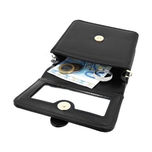 Mini taska z imitacie koze so zrkadlom 3600246 1