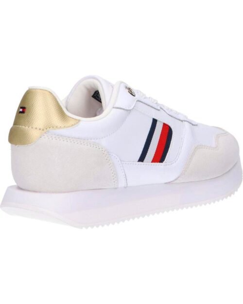 TOMMY HILFIGER damske tenisky GLOBAL STRIPES LIFESTYLE YBS WHITE - Image 3
