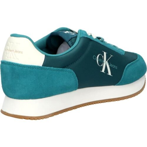 CALVIN KLEIN JEANS PANSKE SNEAKERS RETRO RUNNER BAYOU BLUE WHITE 11 CALVIN KLEIN YM0YM00746 RETRO RUNNER 0G3 BAYOU OIL BLUE WHITE panske tenisky 2