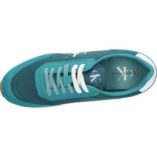 CALVIN KLEIN JEANS PANSKE SNEAKERS RETRO RUNNER BAYOU BLUE WHITE 12 CALVIN KLEIN YM0YM00746 RETRO RUNNER 0G3 BAYOU OIL BLUE WHITE panske tenisky 3