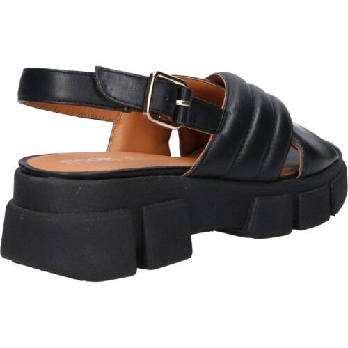 WOMAN SANDALS GEOX D35PSA 00085 D LISBONA C9999 BLACK damske sandale 2