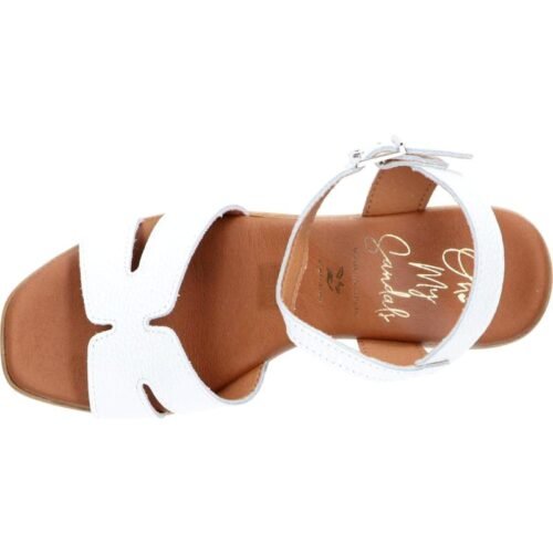 OH MY SANDALS dámske sandále DOYA kožené drevaky biele 14 WOMAN SANDALS OH MY SANDALS 5390 DO1 DOYA damske sandale drevaky biele 2