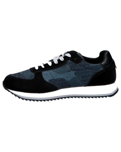 CALVIN KLEIN panske sneakers HM0HM00316 LOW TOP BLACK CAMO - Image 3