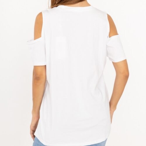 t shirt strass45 black Tricko s kamienkovou potlacou lolo z20478 5