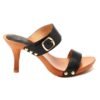 Damske sandále slapky drevaky heel pumps