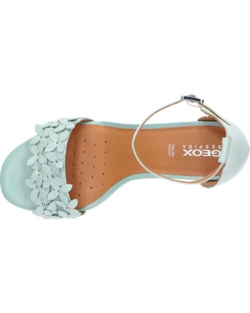 GEOX WOMAN SANDALS ERAKLIA MINT dámske sandále