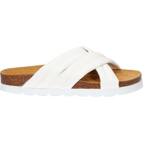 GEOX dámske nizke sandále BRIONIA white