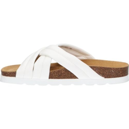 GEOX dámske nizke sandále BRIONIA white