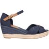 TOMMY HILFIGER damske sandale MID WEDGE DESERT SKY