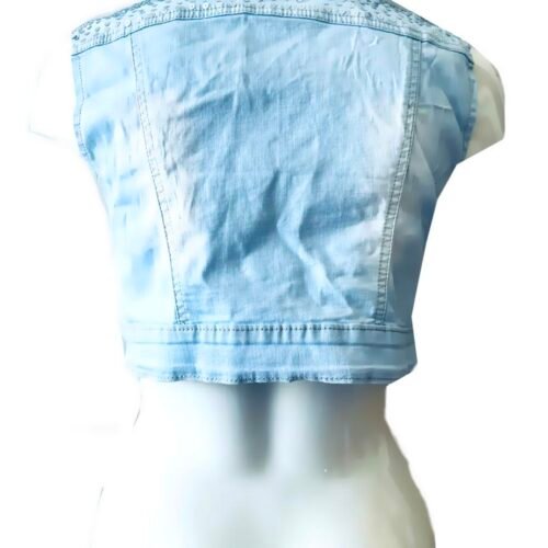 riflova vesta kratka denim 3