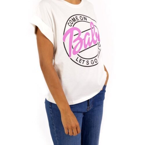 ITALY Dámske tričko s potlačou tshirt ONESIZE white