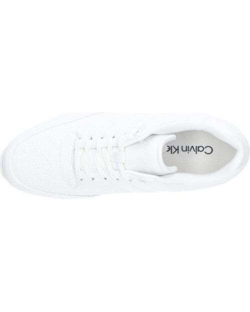 CALVIN KLEIN tenisky WOMAN TRAINERS RUNNER LACE WHITE