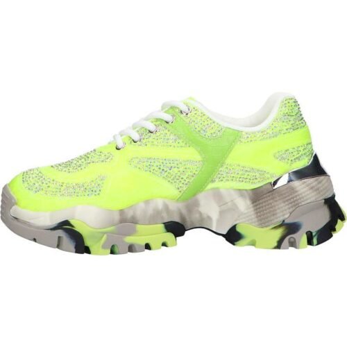 Woman Trainers EXE 22E10 8 STRASS GREEN damske tenisky kamienkove 2