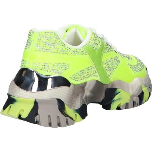 Woman Trainers EXE 22E10 8 STRASS GREEN damske tenisky kamienkove 3