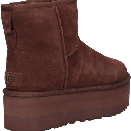 Woman boots UGG 1134991 CLASSIC MINI PLATFORM BURNT CEDAr 1