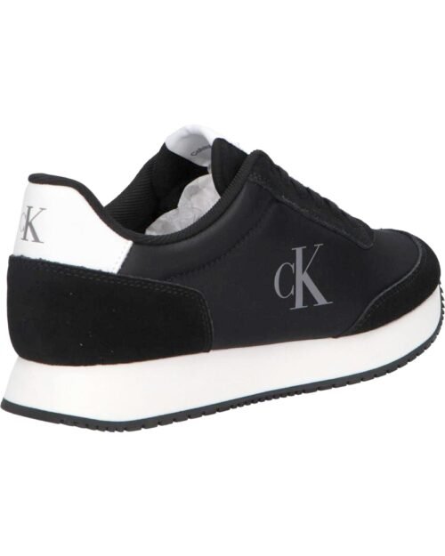 CALVIN KLEIN tenisky WOMAN TRAINERS RUNNER LACE BLACK - Image 4