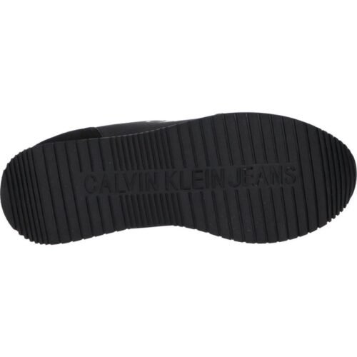 Woman Trainers CALVIN KLEIN YW0YW01615 RUNNER LACEUP 0GM BLACK BRIGHT WHITE 4