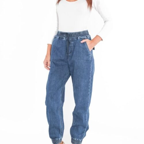 elasticke rifle jeans Jeans with elastic miss hg6029